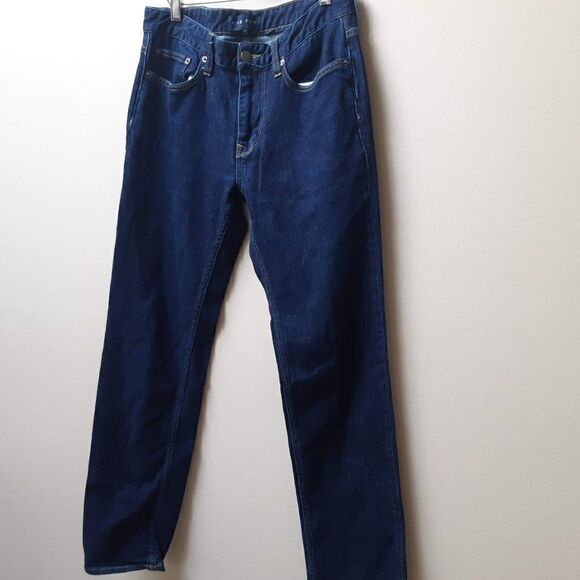 🌻Five four / dark wash straight leg denim jeans - Picture 3 of 4